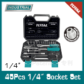 45 Pcs 1/4'' Socket Set